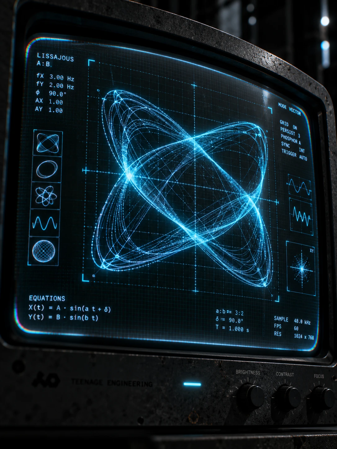 Vector Oscilloscope Monitor