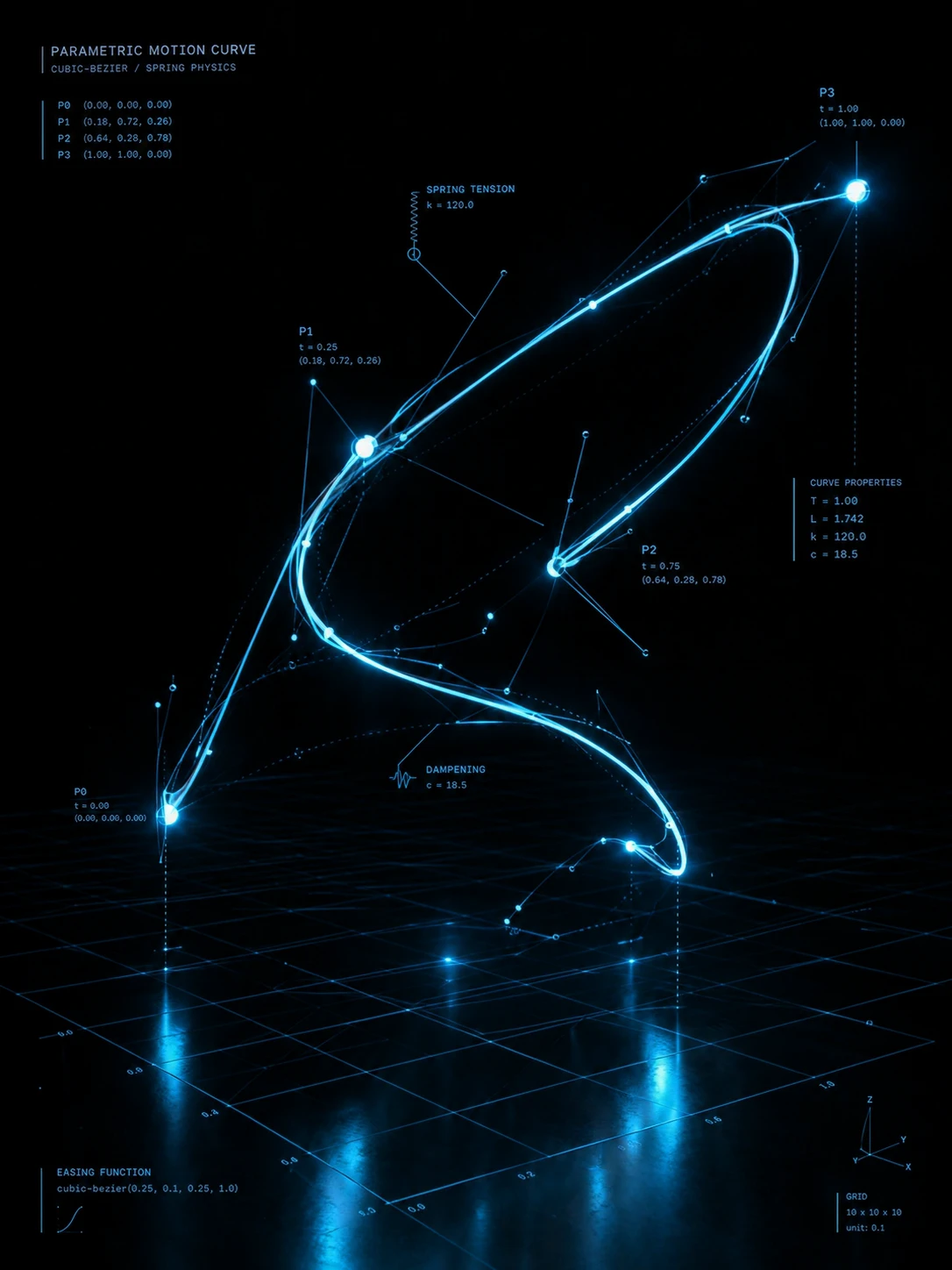 Kinetic Motion Curve